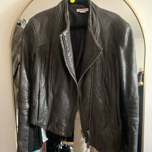 Helmut lang leather jacket